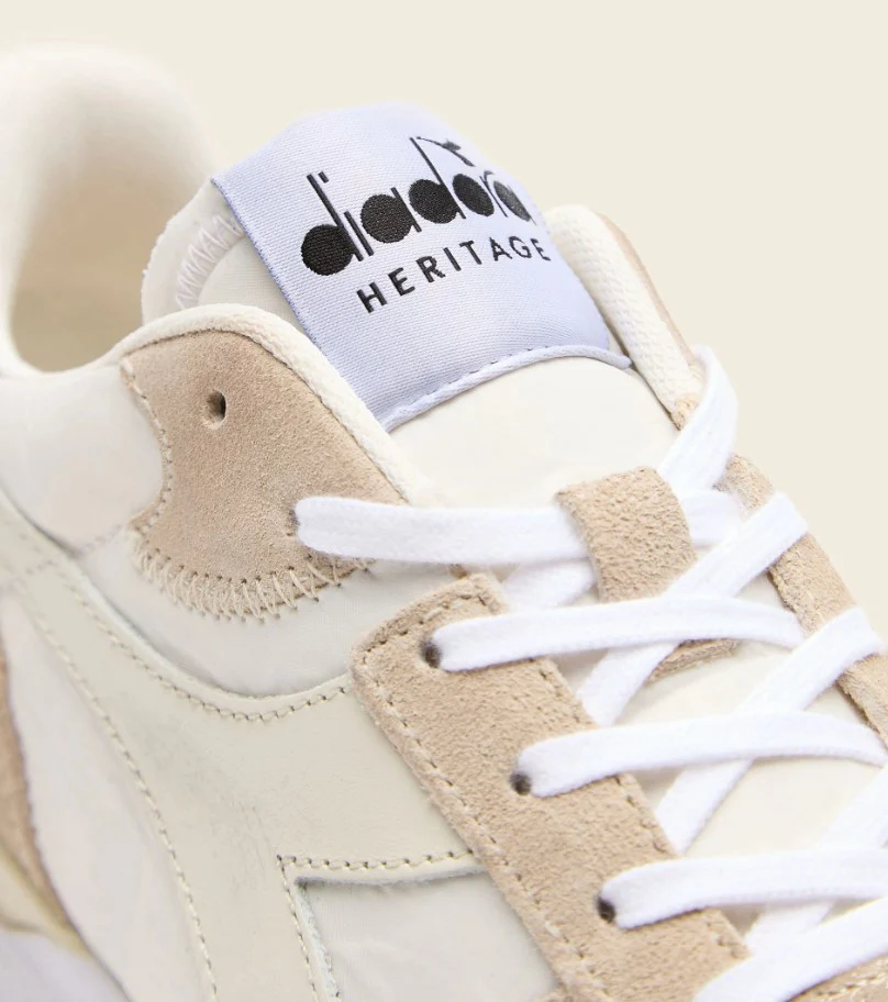Diadora Heritage Sneakers Venus Tela e Pelle Bianco - immagine 6
