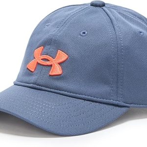 Under Armour Cappello Baseball Ragazzo UA Blitzing Low con visiera Poliestere Grigio Downpour