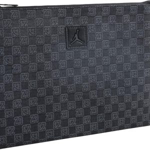 Jordan borsello clutch polsiera uomo donna monogram logo all over 26x34x2 cm