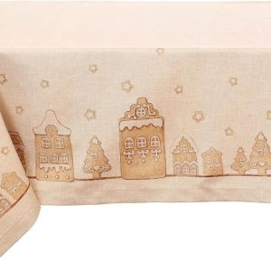 THUN Tovaglia Antimacchia 150x200 cm Thunland Gingerbreadhouse Beige