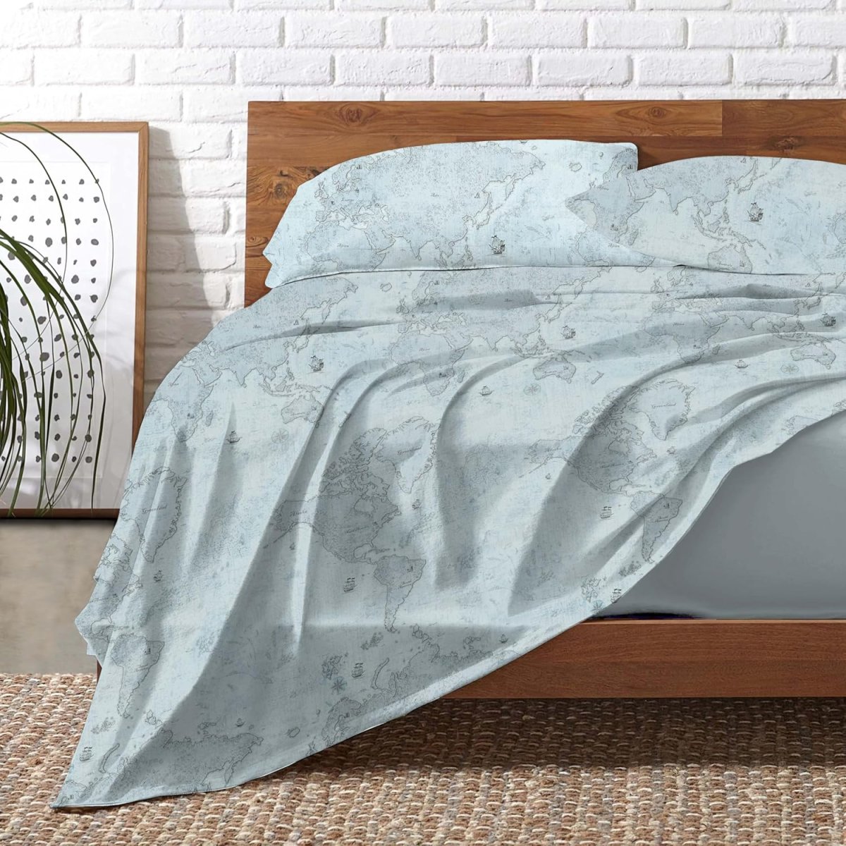 Jolly Set Completo Letto lenzuola matrimoniale Cotone federe FLAVIA AVIO - immagine 5