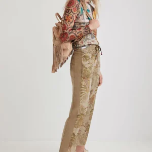 Desigual Ibrido Tropicale Comfort Fit Multicolore Donna