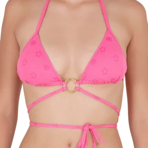 Chiara Ferragni Bikini Top Rosa Donna