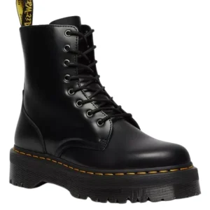 Dr. Martens anfibi boot Jadon Black Polished Smooth Nero 15265001