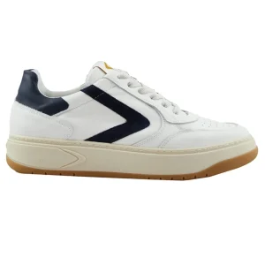 Valsport Sneaker Artigianali Hype Classic Tomaia In Pelle Bianco Blu Unisex