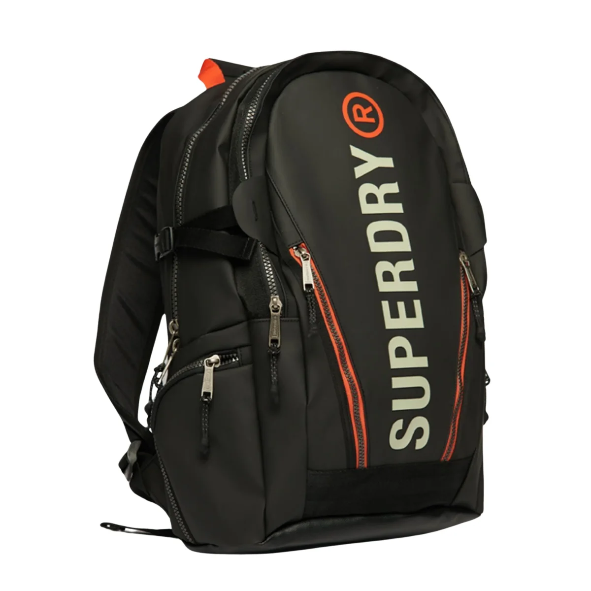 Superdry Zaino Tarp ruchsack logo black nero e rosso - immagine 3
