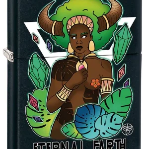 Zippo Eternal Earth Nero Unisex