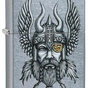 Zippo Viking Grigio Uomo donna argento 29871