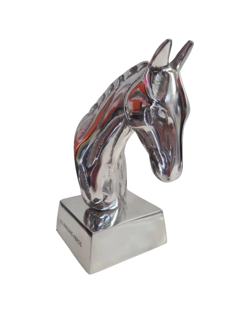 A.g.spalding&bros. Fermacarte Da Ufficio 'testa Di Cavallo' Argento Unisex - immagine 3