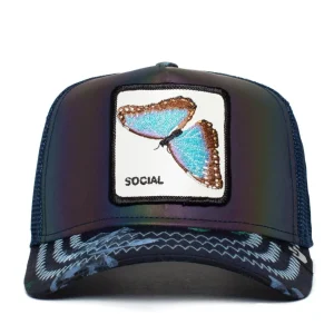 Goorin Bros. Baseball Trucker Cap Cappellino Blu Unisex