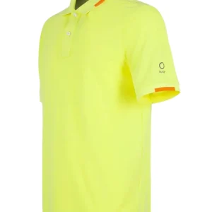 Suns Polo t-shirt Federico Classic Tag Giallo Uomo