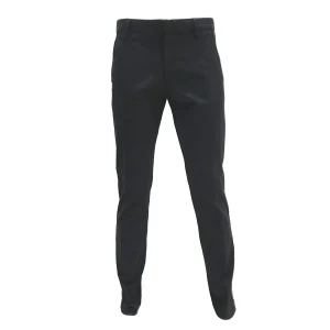 PANTALONE UOMO CHINO SLIM FIT IN COTONE STRETCH  NERO -   A171DAN78TP601/T