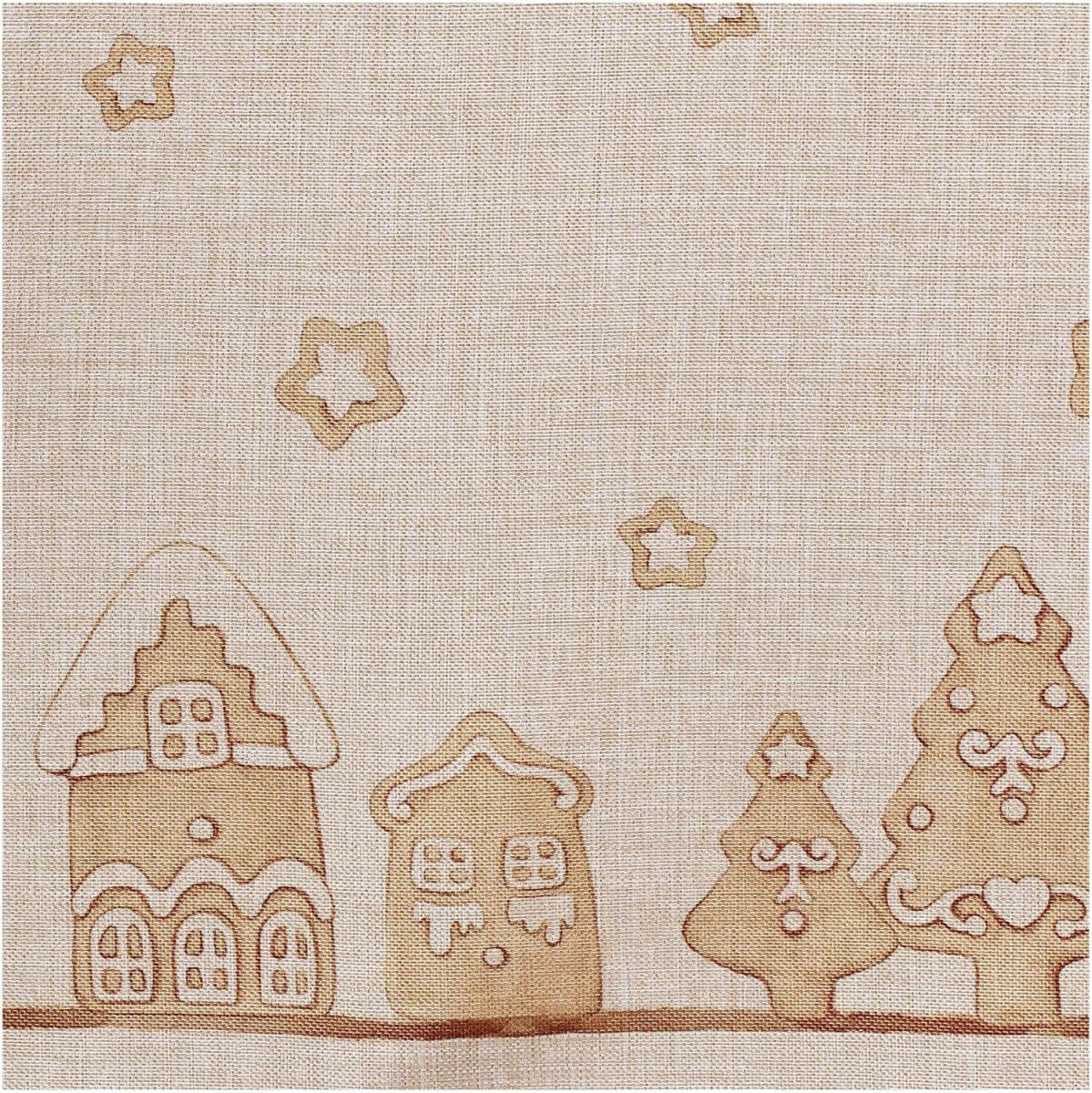 THUN Tovaglia Antimacchia 150x200 cm Thunland Gingerbreadhouse Beige - immagine 4