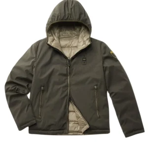 Blauer Reversibile Verde Uomo