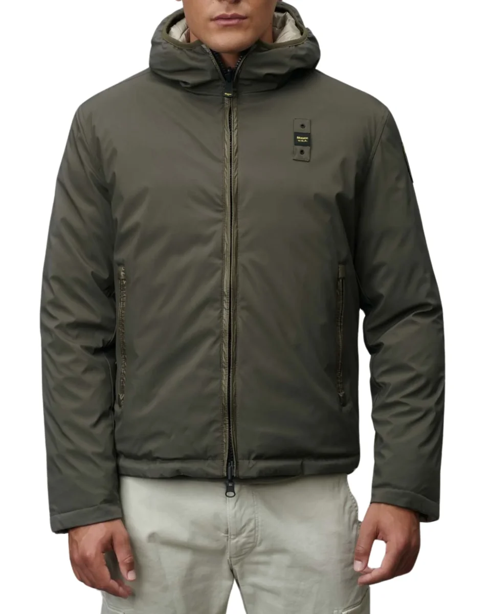 Blauer Reversibile Verde Uomo - immagine 4