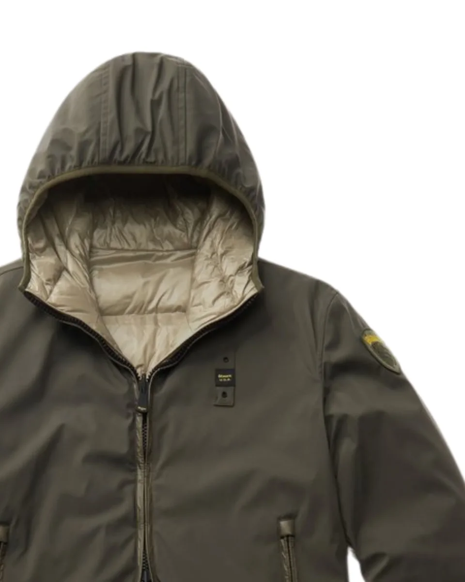 Blauer Reversibile Verde Uomo - immagine 8