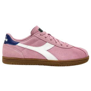 Diadora Sneaker Casual Tomaia In Pelle Rosa Unisex