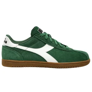 Diadora Sneaker Casual Tomaia In Pelle Verde Unisex