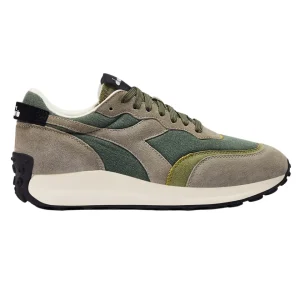 Diadora Sneaker Casual Urban Race Suede Verde Unisex
