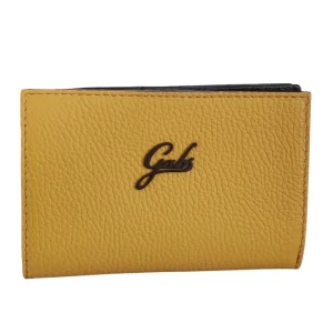 Gabs Zip Porta Monete Carte Banconote 14x10x2 Cm Giallo Donna