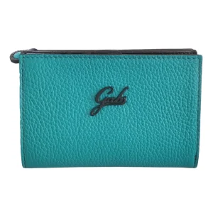 Gabs Zip Porta Monete Carte Banconote 14x10x2 Cm Verde Donna