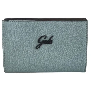 Gabs Zip Porta Monete Carte Banconote 14x10x2 Cm Blu Donna