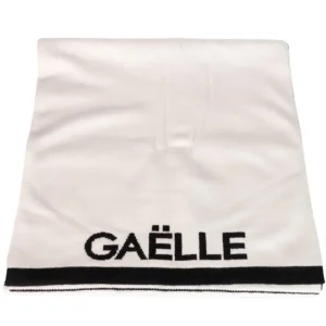 Gaelle Jacquard Con Logo Bianco Unisex