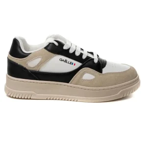 Gaelle Paris City In Action Sneaker Con Inserti Suede Nero Donna