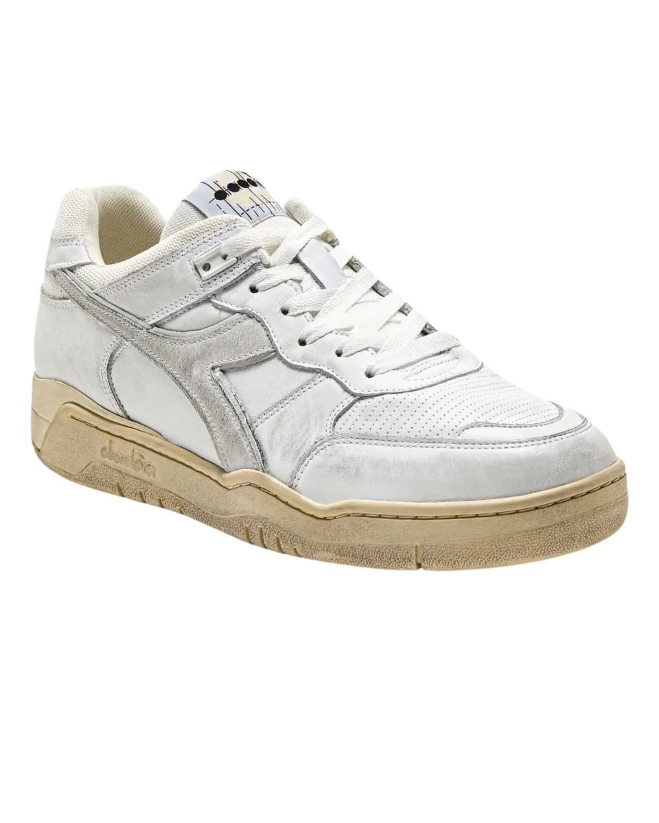 Diadora Heritage Sneaker Casual B.560 Used Bianco Unisex - immagine 3