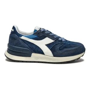 Diadora Heritage Sneaker Casual Tomaia In Suede Blu Uomo