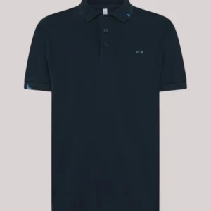 POLO UOMO VINTAGE NAVY BLUE