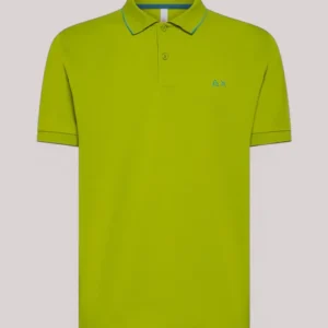 POLO UOMO STRETCH OLIVA