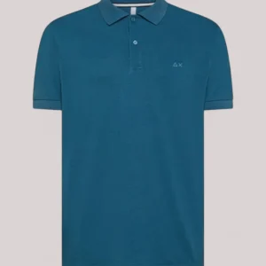 POLO UOMO MISTO LINO AVIO SCURO