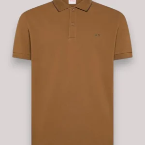 POLO UOMO SMALL STRIPE VOLPE