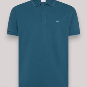 POLO UOMO SMALL STRIPE AVIO SCURO