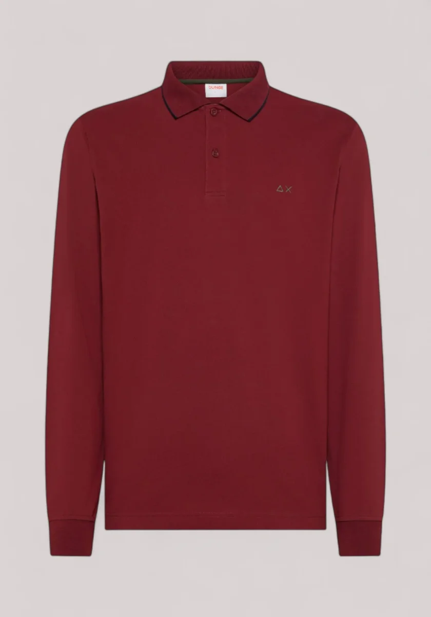 POLO UOMO BORDEAUX