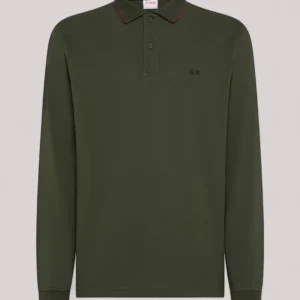 POLO UOMO MILITARE SCURO