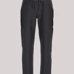 PANTALONE DONNA IN JERSEY GRIGIO SCURO