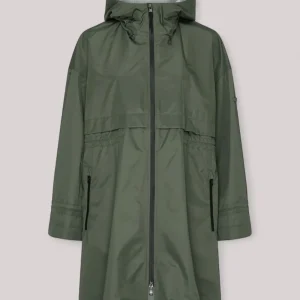 IMPERMEABILE DONNA VERDE SCURO