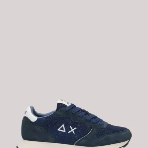 SCARPE DONNA ALLY GLITTER TEXTILE NAVY BLUE