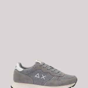 SCARPE DONNA ALLY GLITTER TEXTILE GRIGIO MEDIO