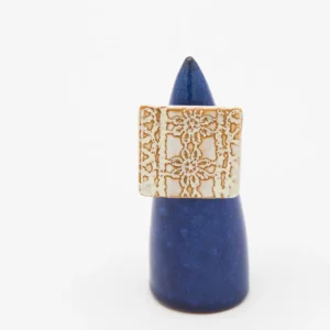 Anello in ceramica QUADRATO 11