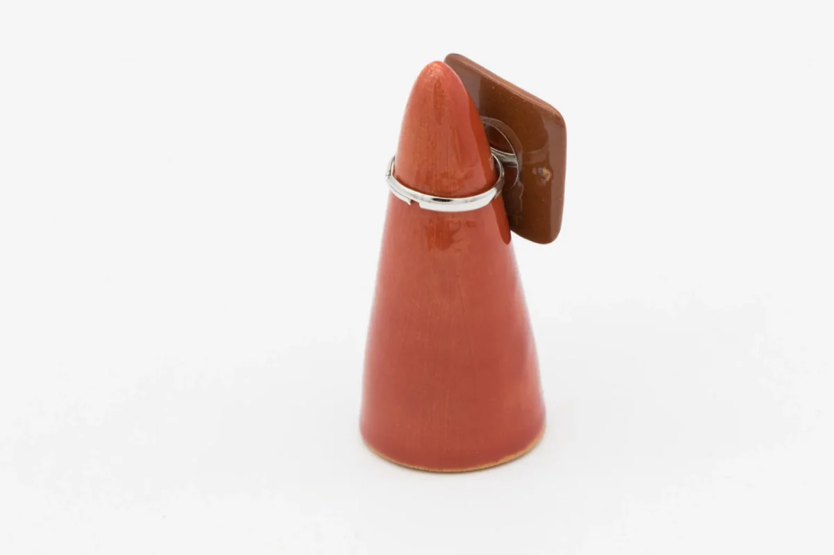 Anello in ceramica QUADRATO - immagine 3