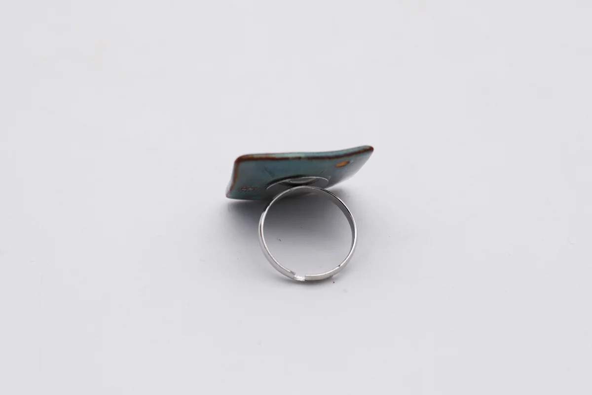 Anello in ceramica QUADRATO 2 - immagine 3