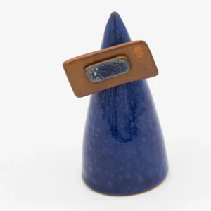 Anello in ceramica RETTANGOLARE