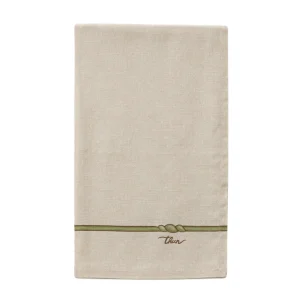 THUN tovaglia Runner in Cotone 45x160 cm Country Bloom Beige B101113