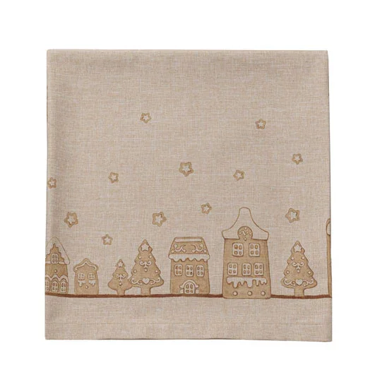 THUN Tovaglia Antimacchia 150x260 cm Thunland Gingerbreadhouse Beige