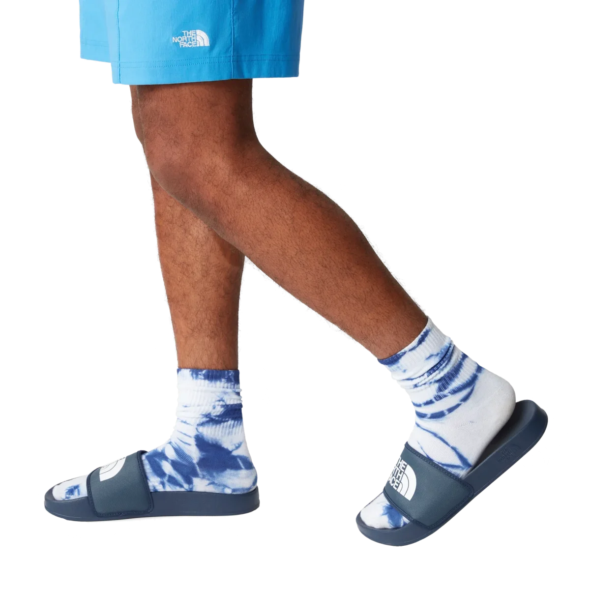 The North Face Ciabatte Base Camp Slide Logo TNF Blu Navy Uomo - immagine 4