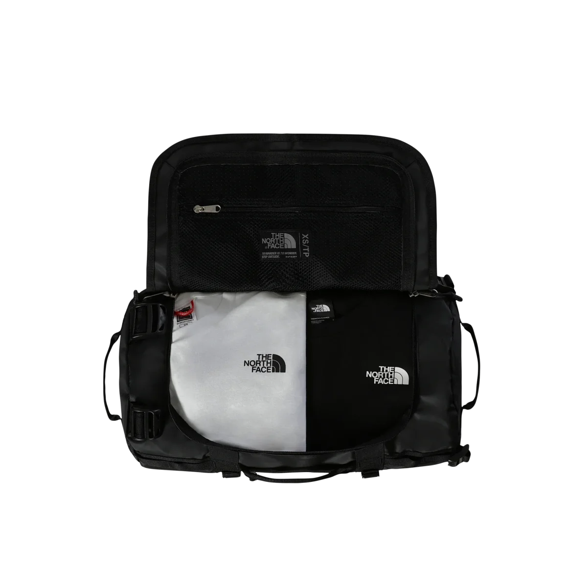 The North Face Borsone idrorepellente Zaino Duffel Base Camp Voyager 31 litri XS Nero - immagine 8