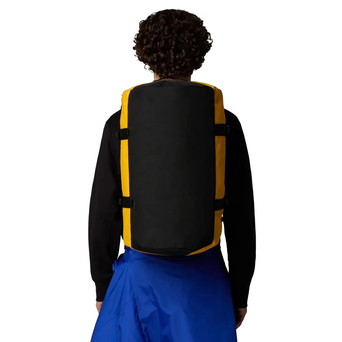 The North Face Borsone idrorepellente zaino Duffel Base Camp Voyager 50 litri S giallo - immagine 4